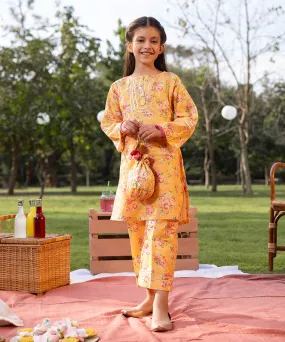 2 Piece - Printed Lawn Suit