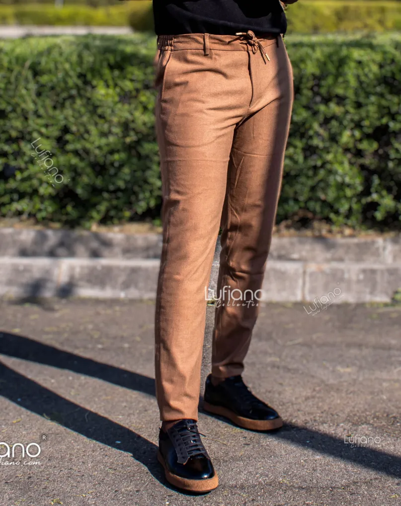 38014 Pants: Camel