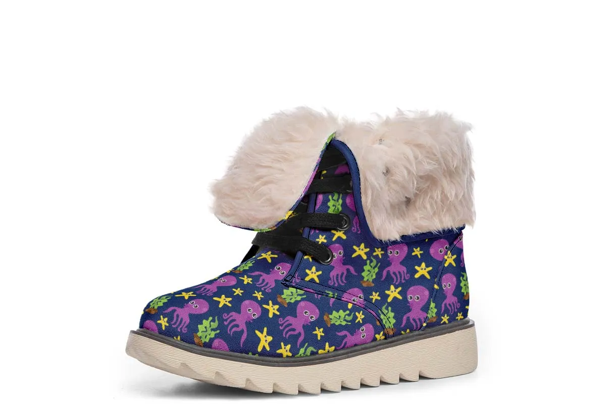 Adorable Octopus Polar Vibe Boots