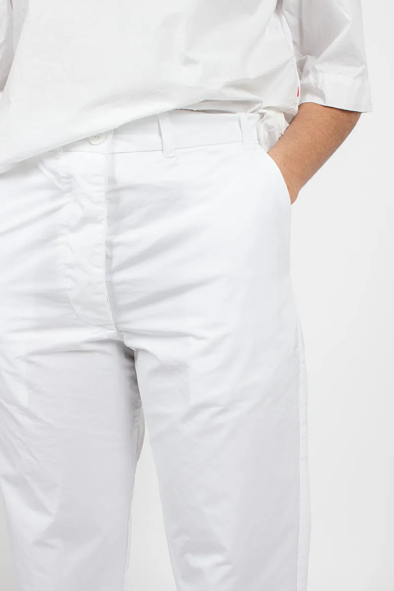 AH Pant Poplin White