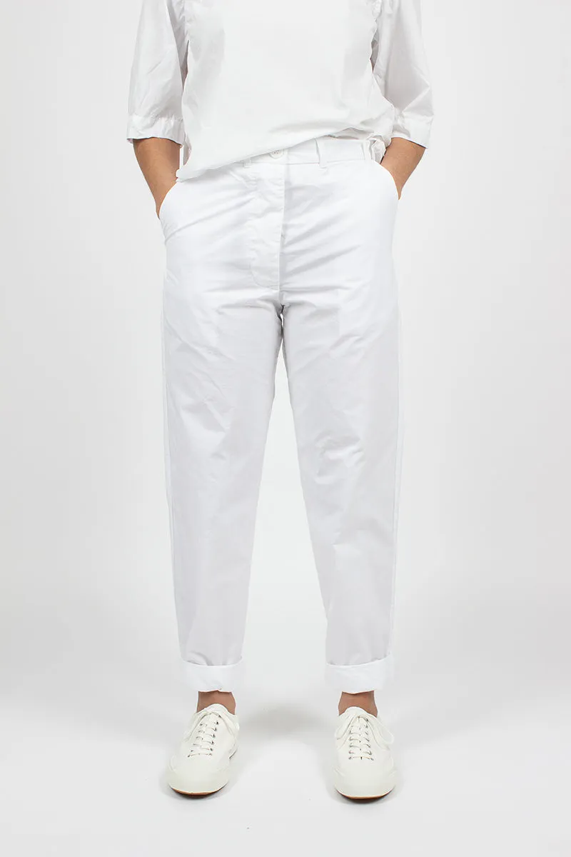 AH Pant Poplin White