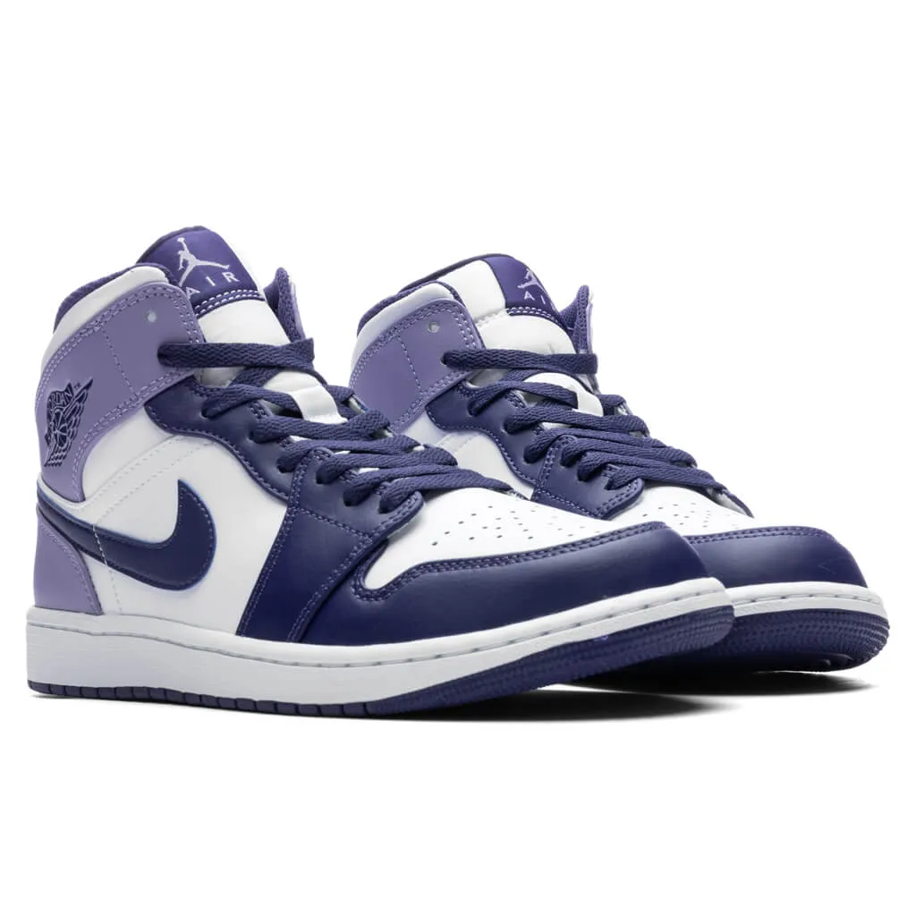 Air Jordan 1 Mid - Sky J Purple/Sky J Purple/White