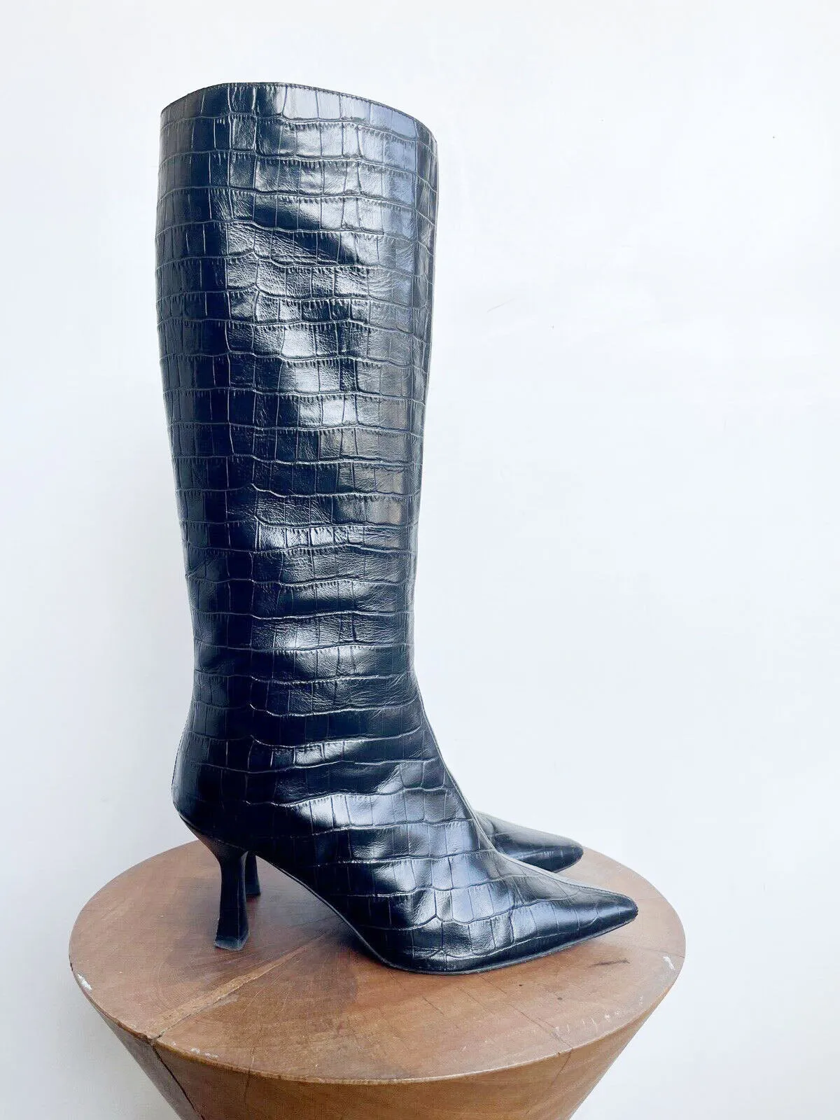 ANA EMBOSSED BOOTS