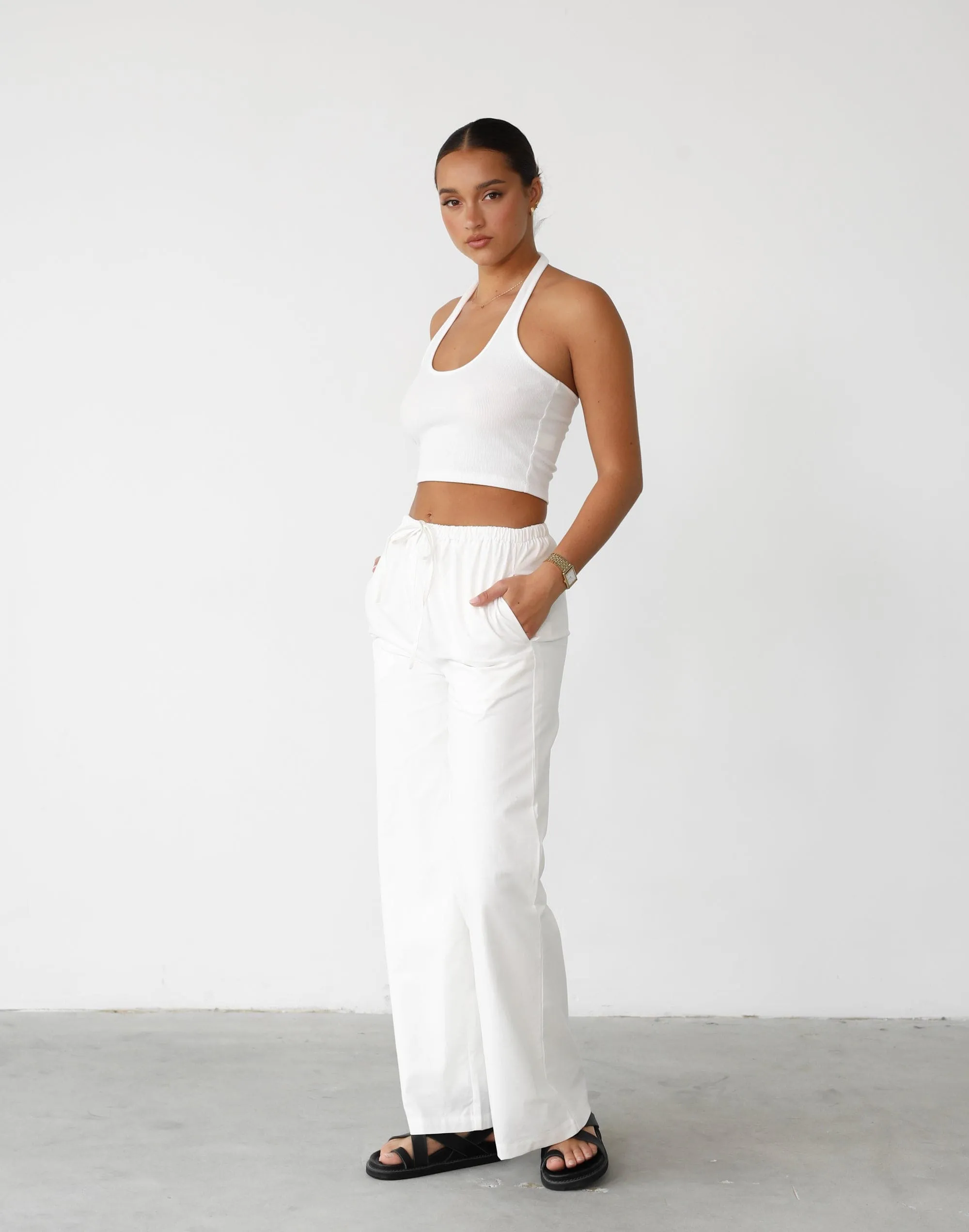 Archie Pants (White)