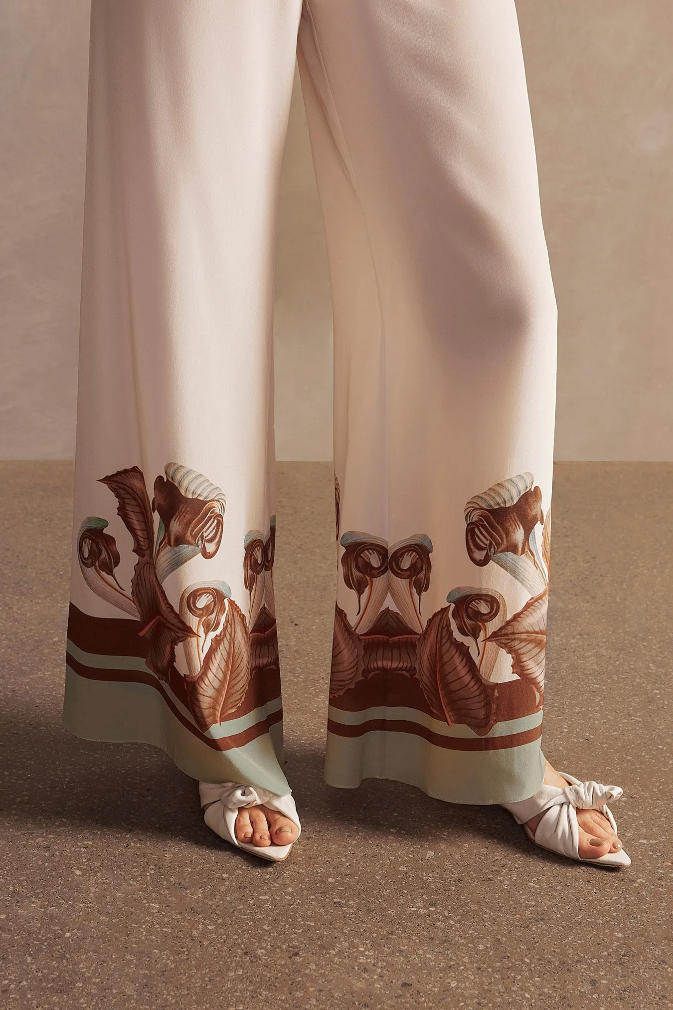 Arisaema Wide-Leg Pants