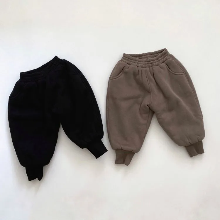 Baby Kid Girls Boys Solid Color Pants Wholesale 23113007