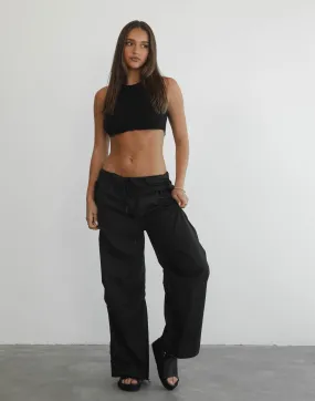 Bamba Parachute Pants (Black)