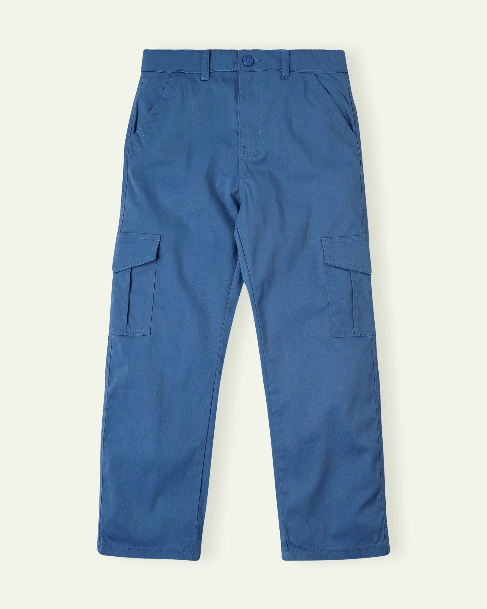 Blue Cargo Pants