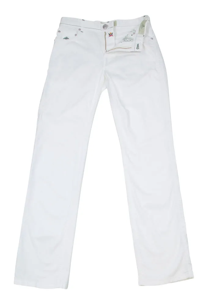 Borrelli White Pants