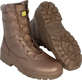 Cadet Full Leather Patrol Boot - Brown - 1850