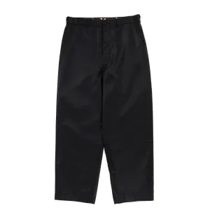 COMME DES GARCONS HOMME P006 WIDE CHINO PANT BLACK