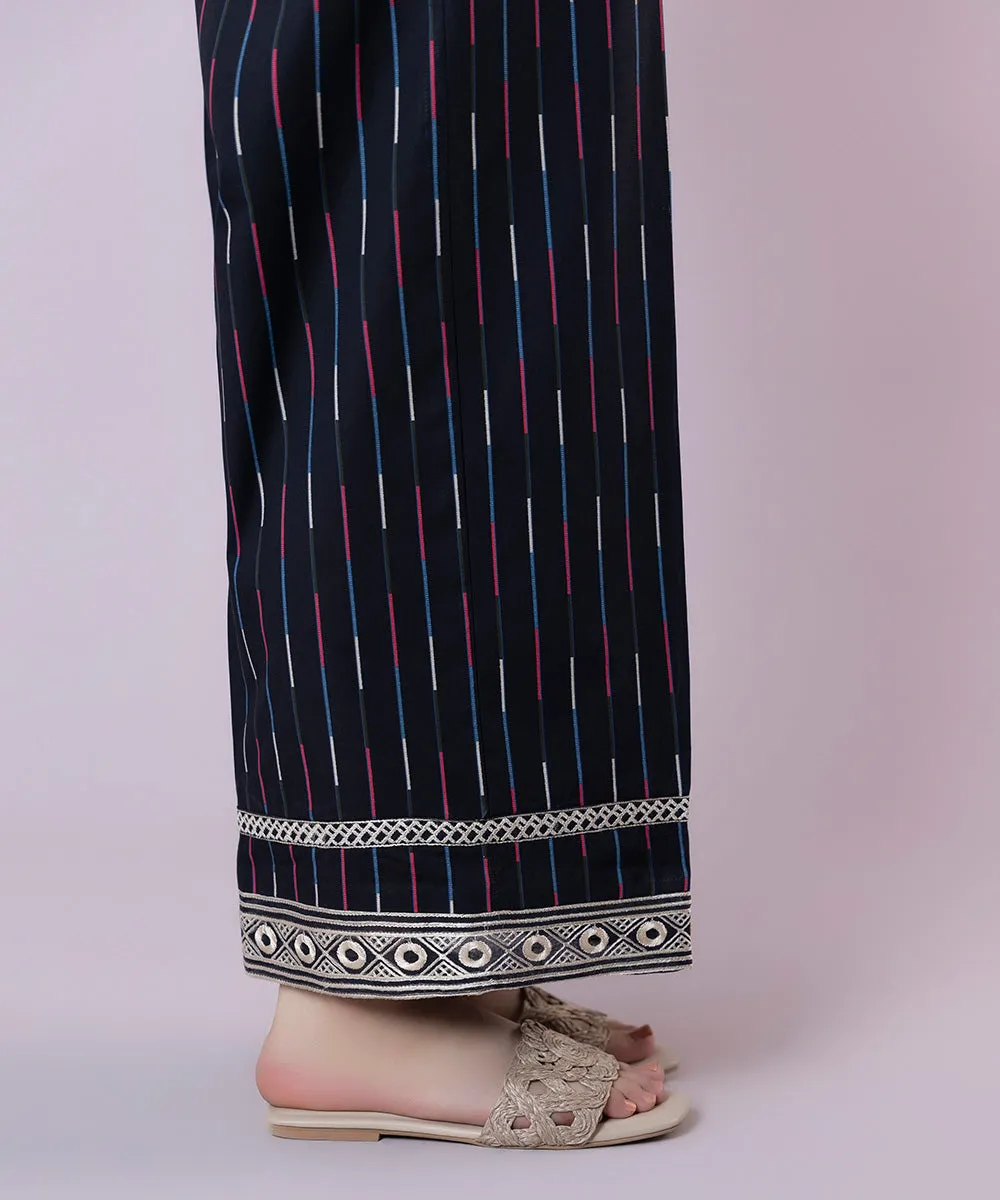 Embroidered Cotton Culottes