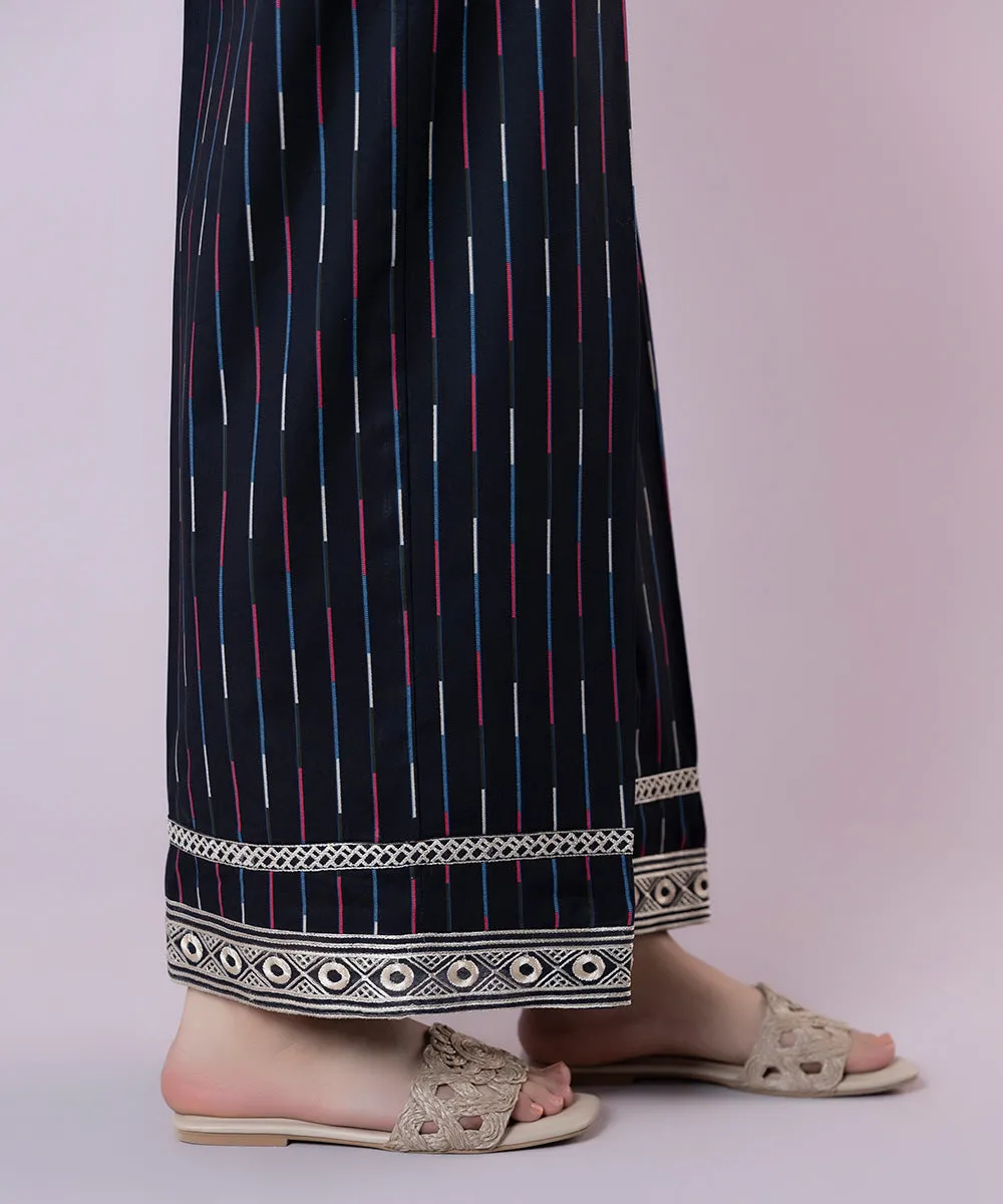 Embroidered Cotton Culottes