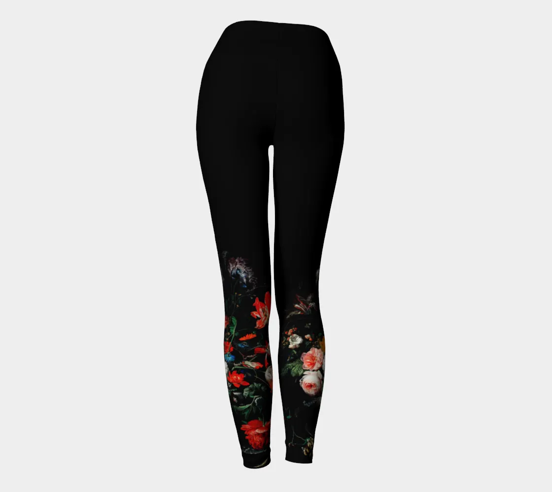 Floral Midnight Yoga Leggings