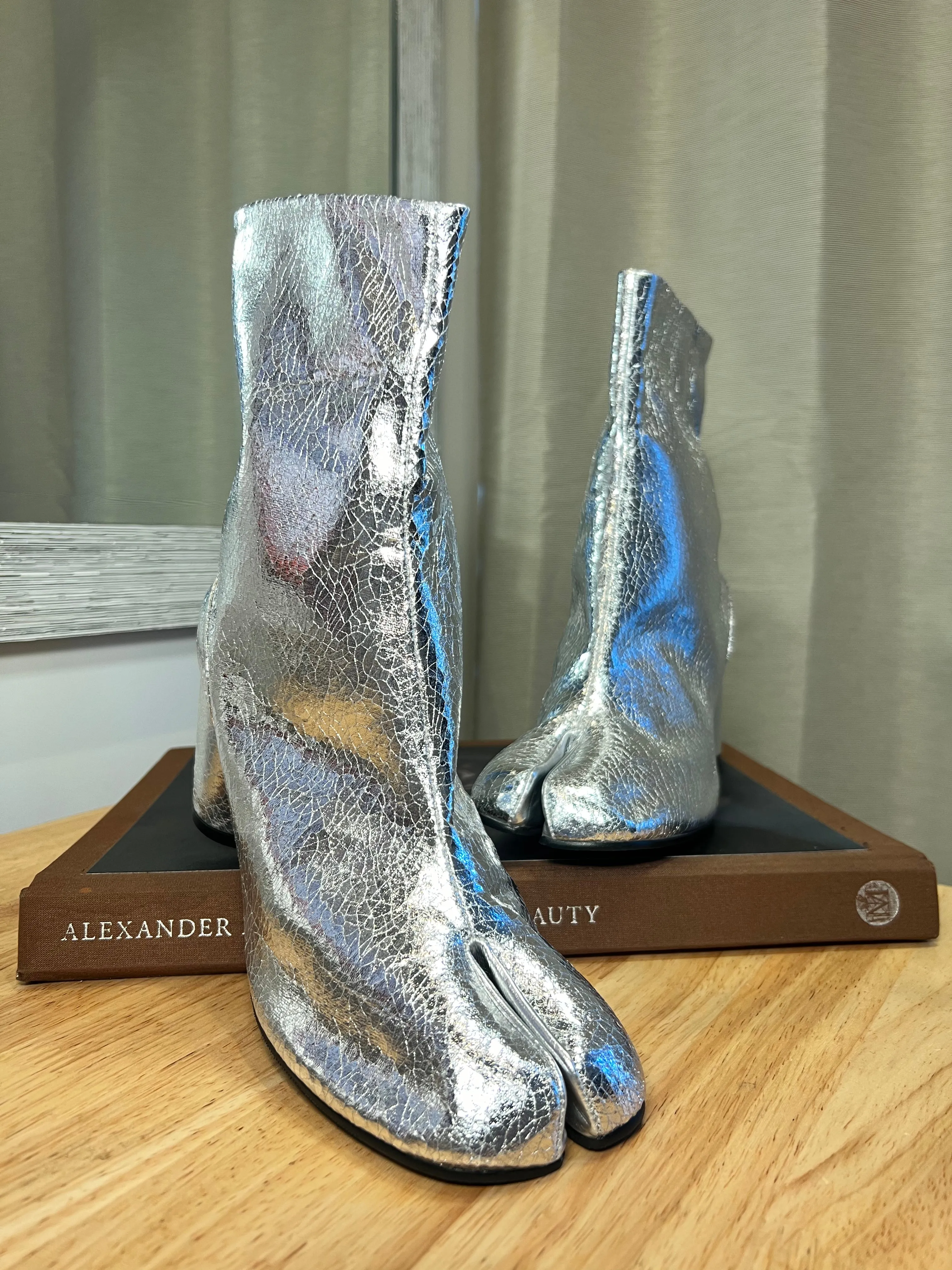 FOILED Tabi Boots