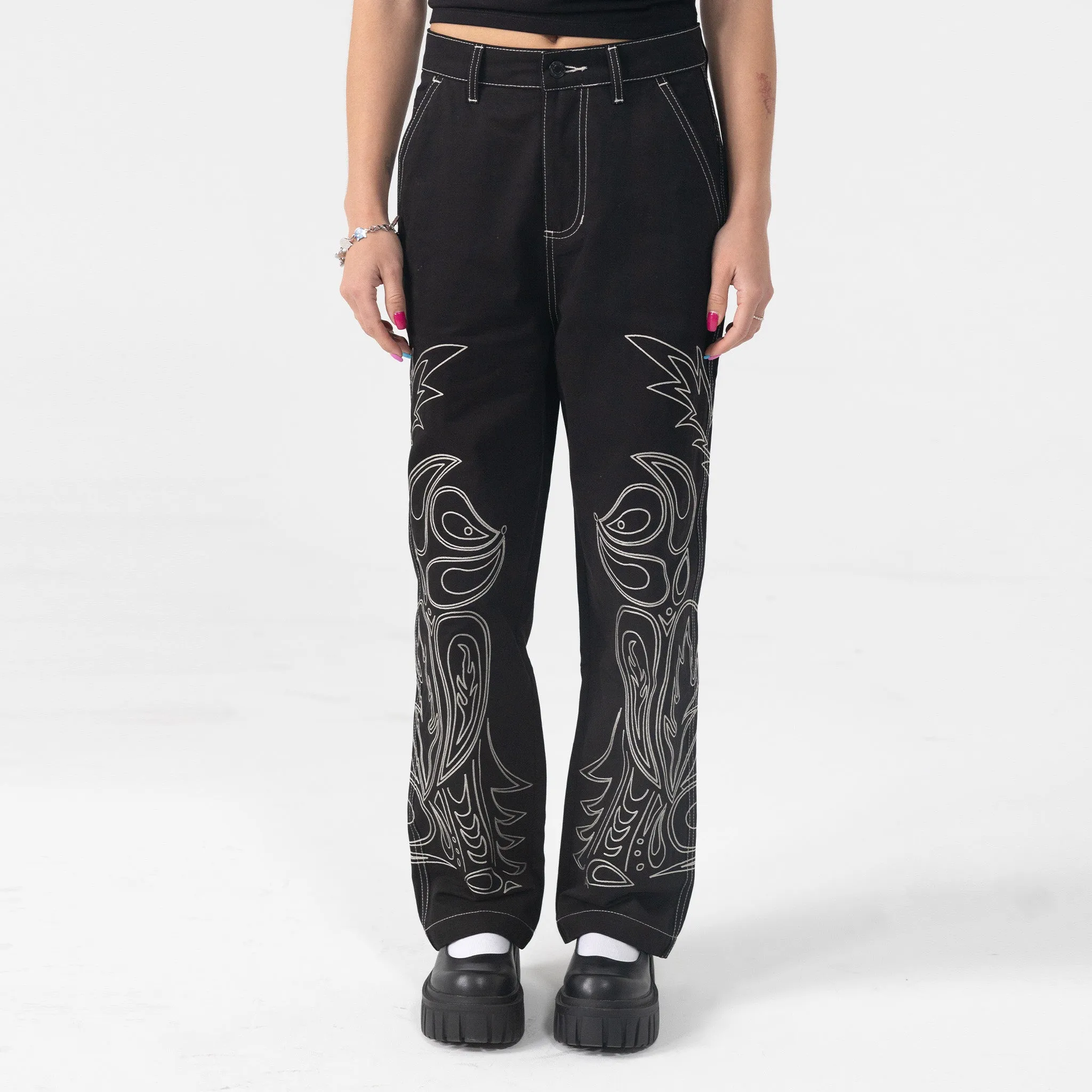 Howdy Pants (Black)