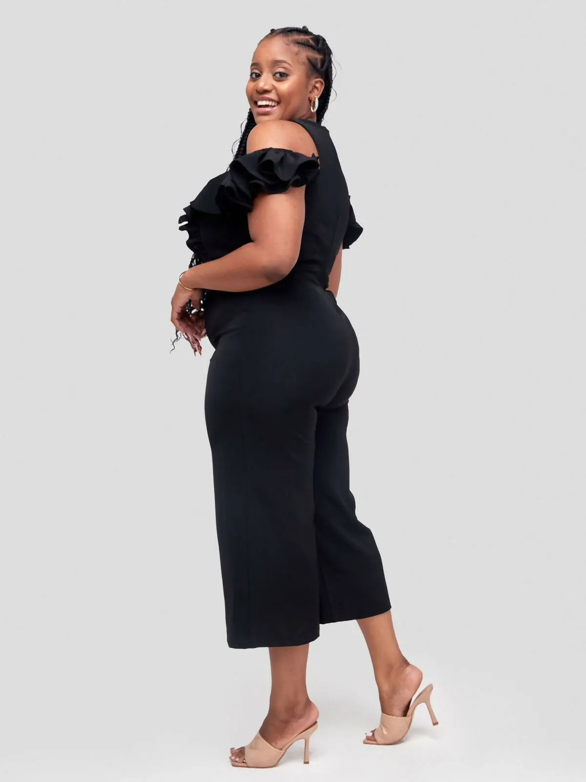 Jem Africa Waithera Culottes Jumpsuit - Black