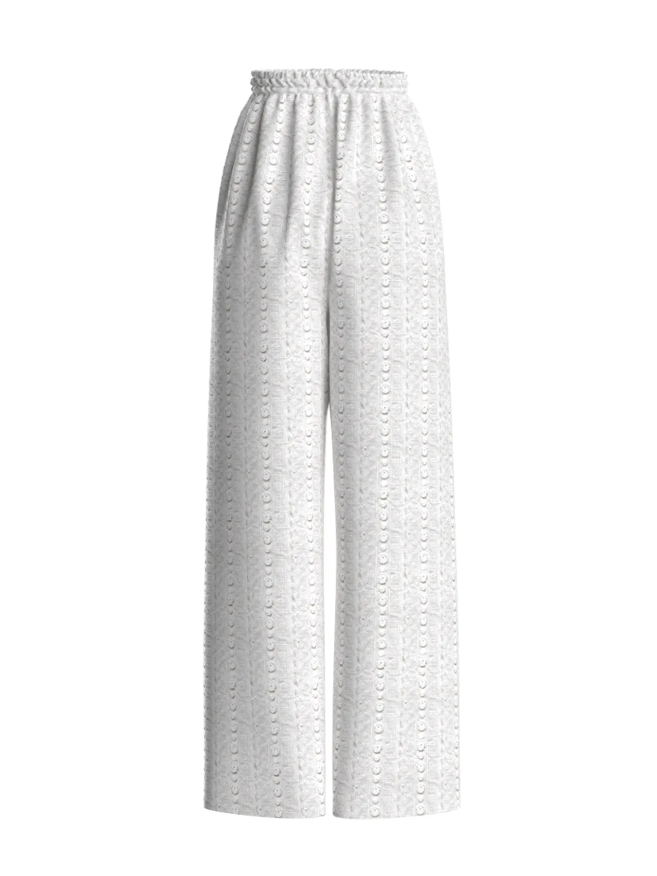 Leer Nar Pants - Bahar Blanc