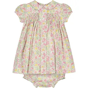 Liberty Print Baby Dress - Tessa