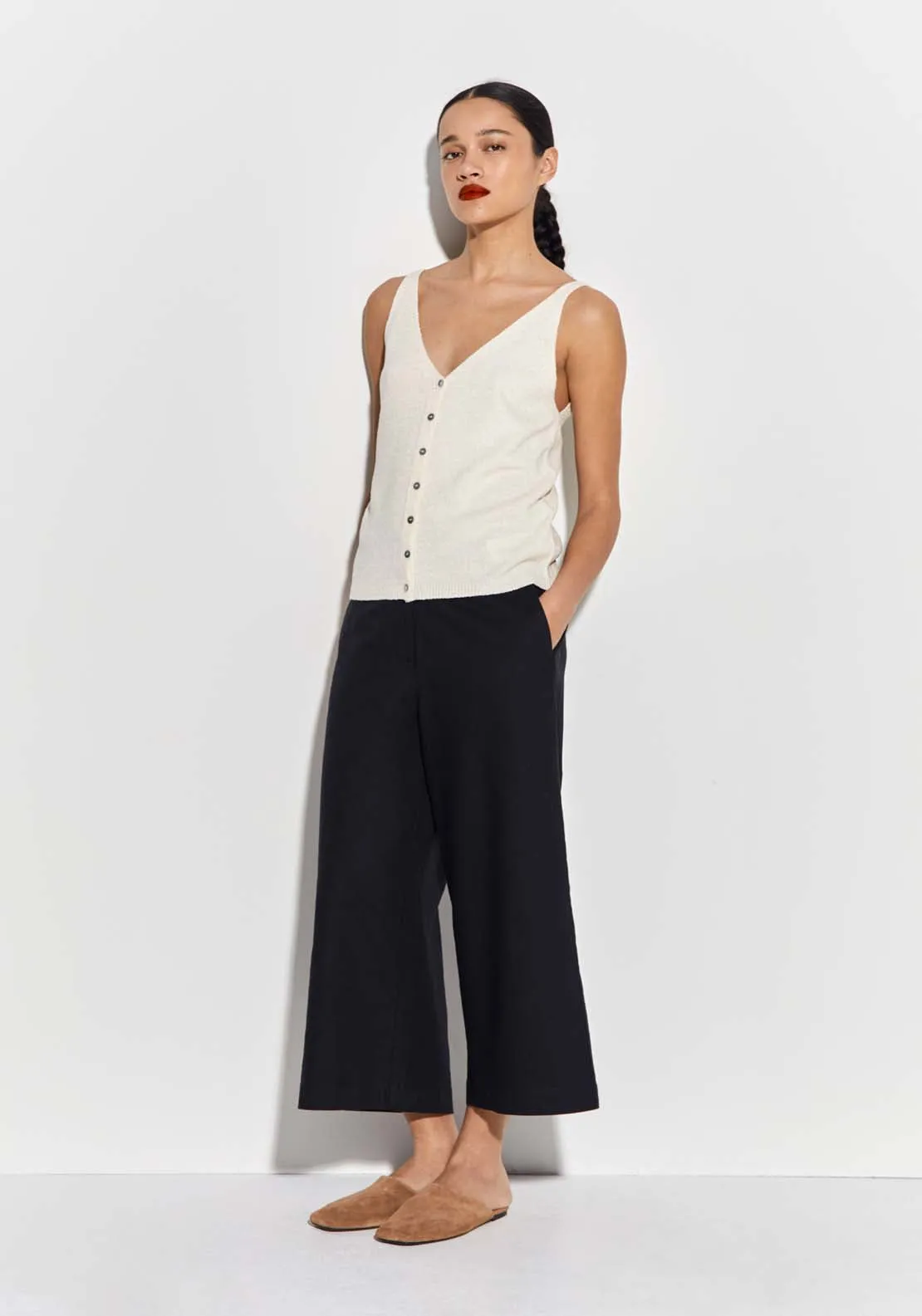 Linen culottes