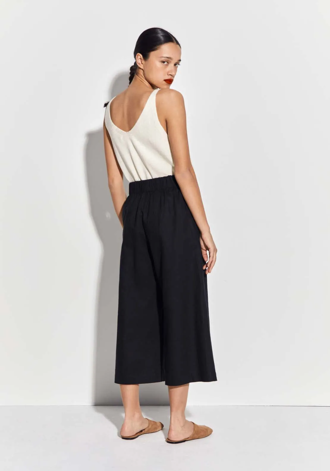 Linen culottes