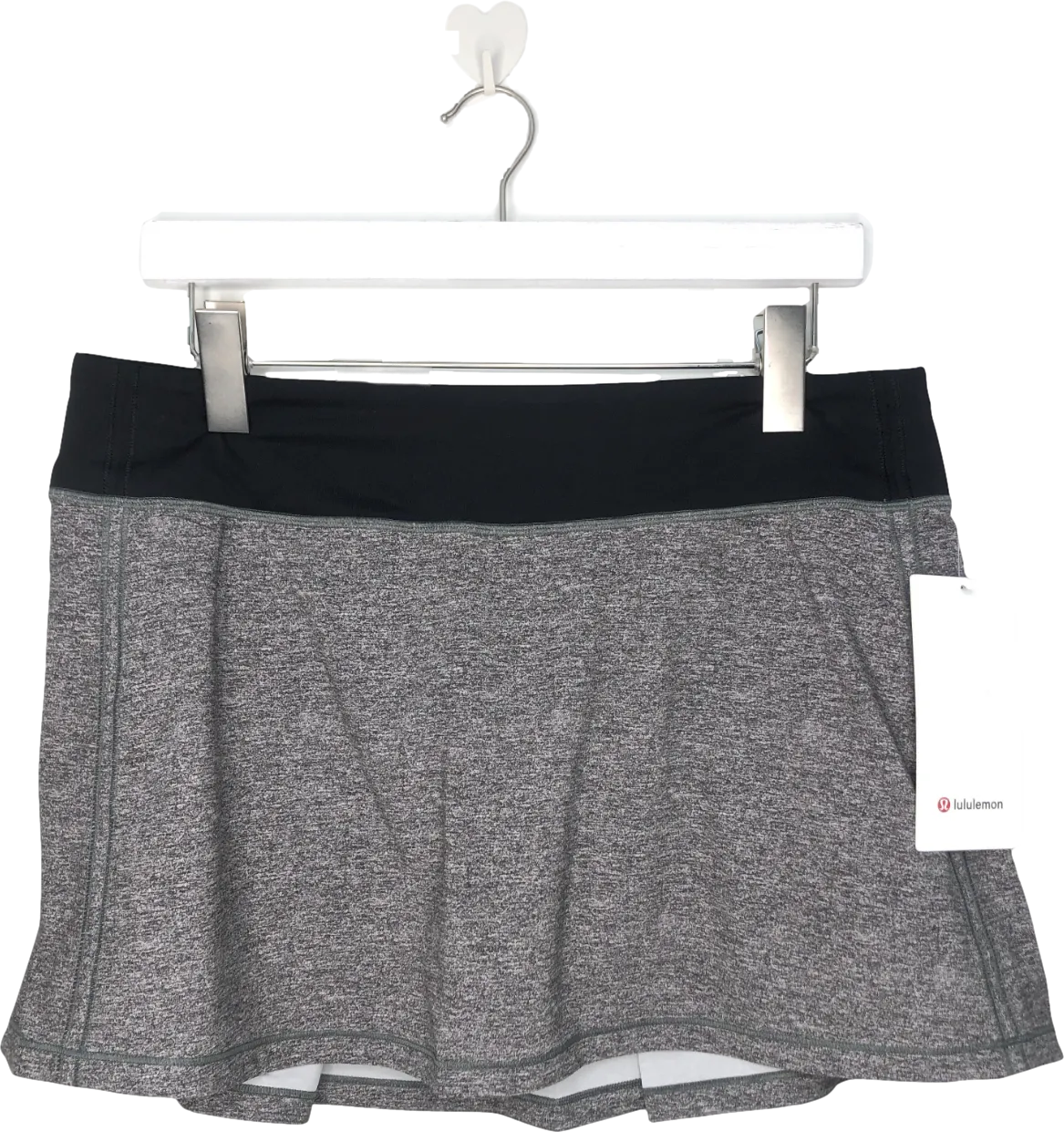 Lululemon Grey Pace Rival Skort UK 14