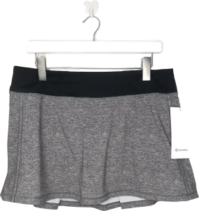 Lululemon Grey Pace Rival Skort UK 14