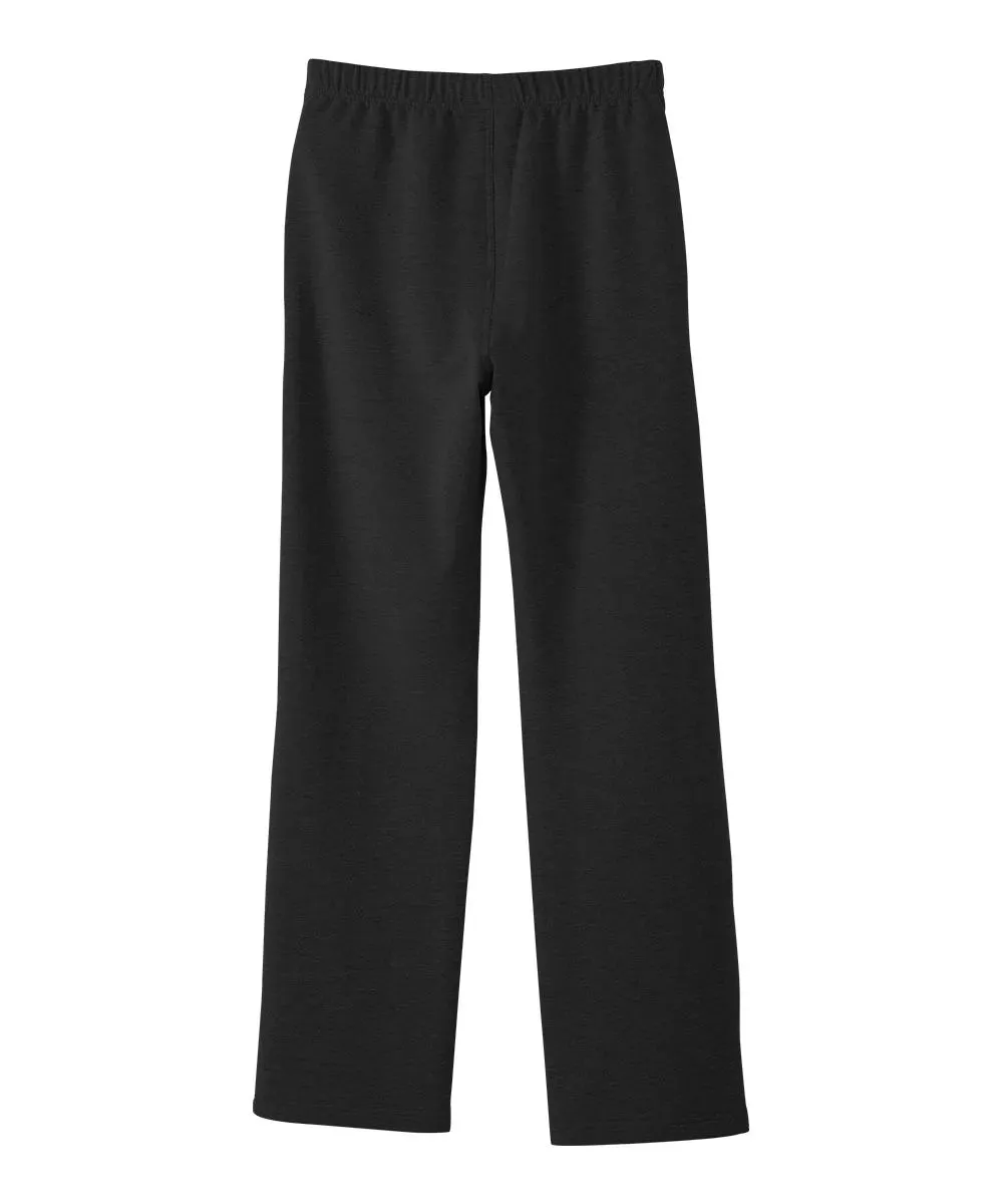 Men's Seated Fleece Pants with Back Overlap Easy Touch