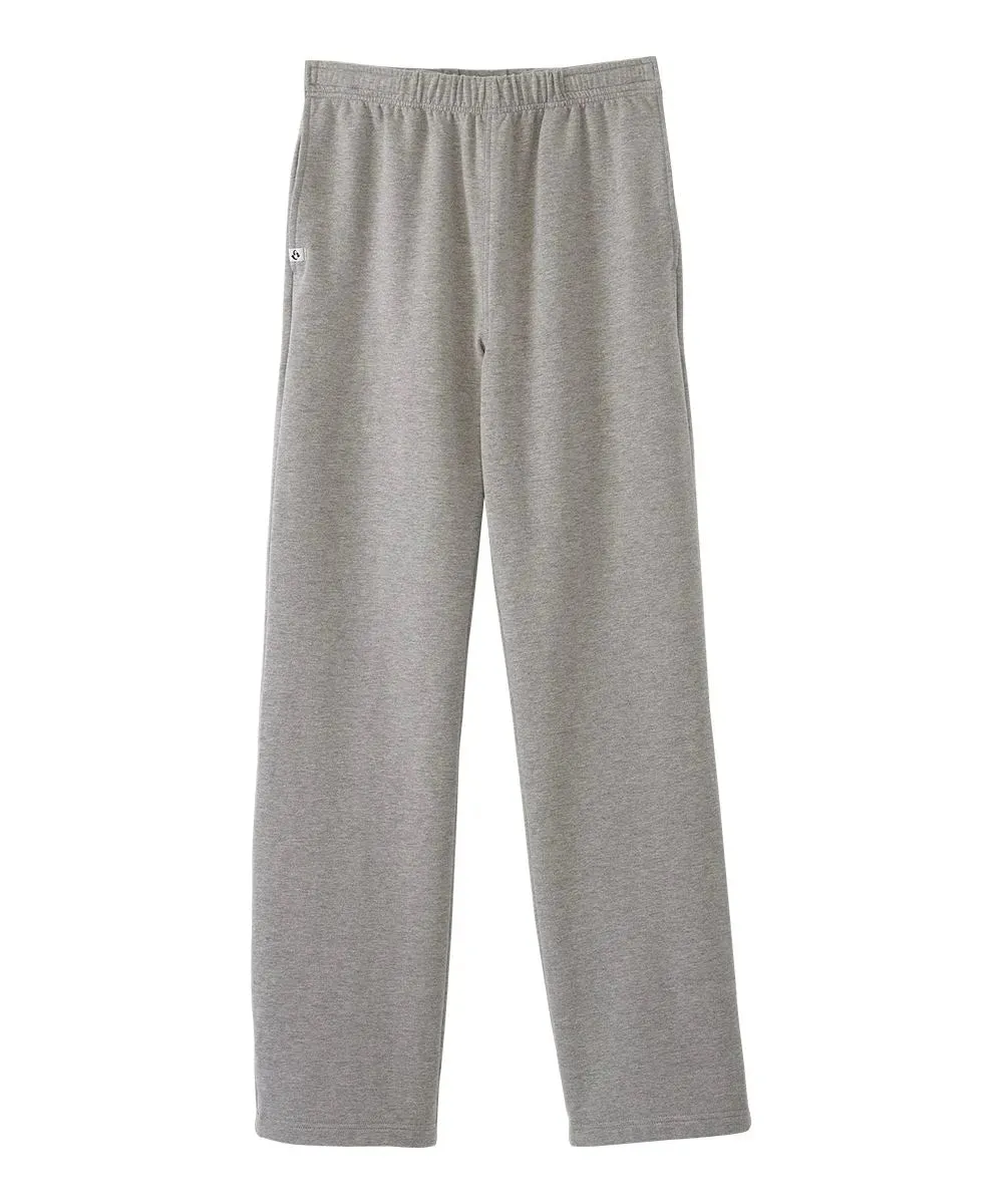 Men's Seated Fleece Pants with Back Overlap Easy Touch