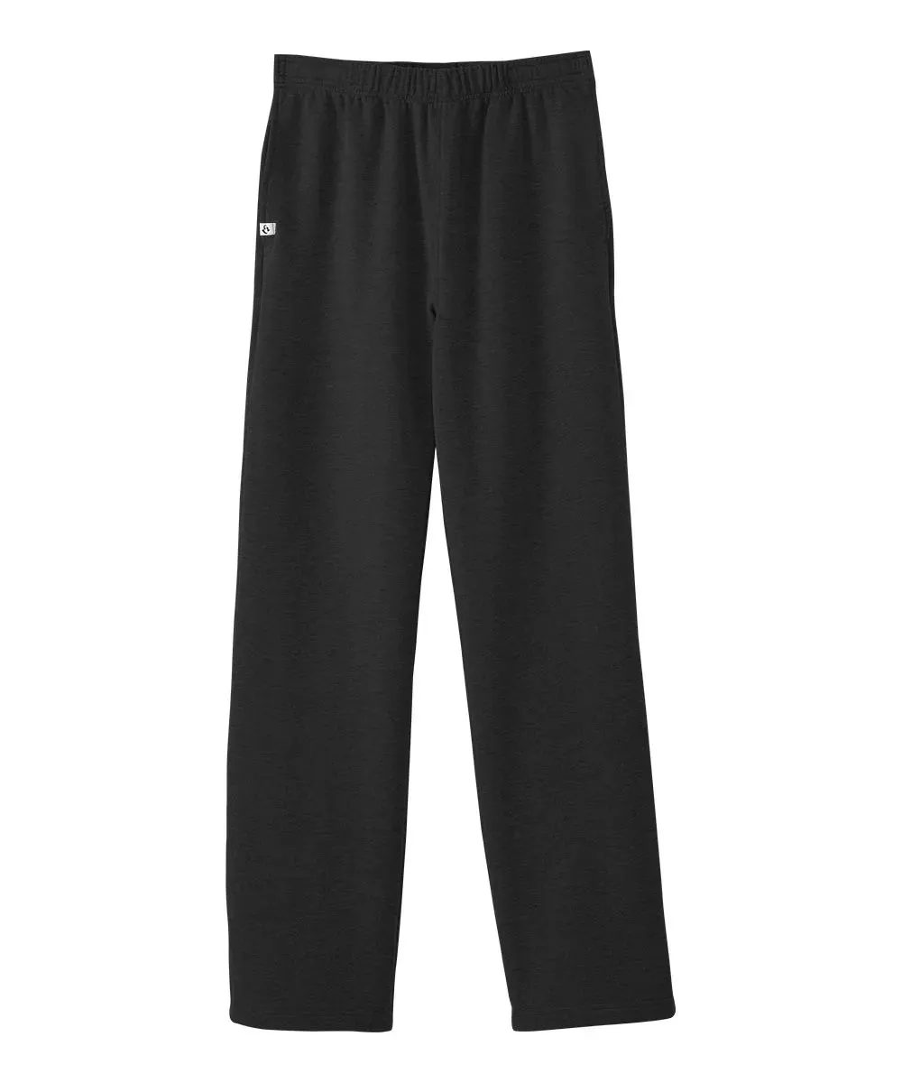 Men's Seated Fleece Pants with Back Overlap Easy Touch