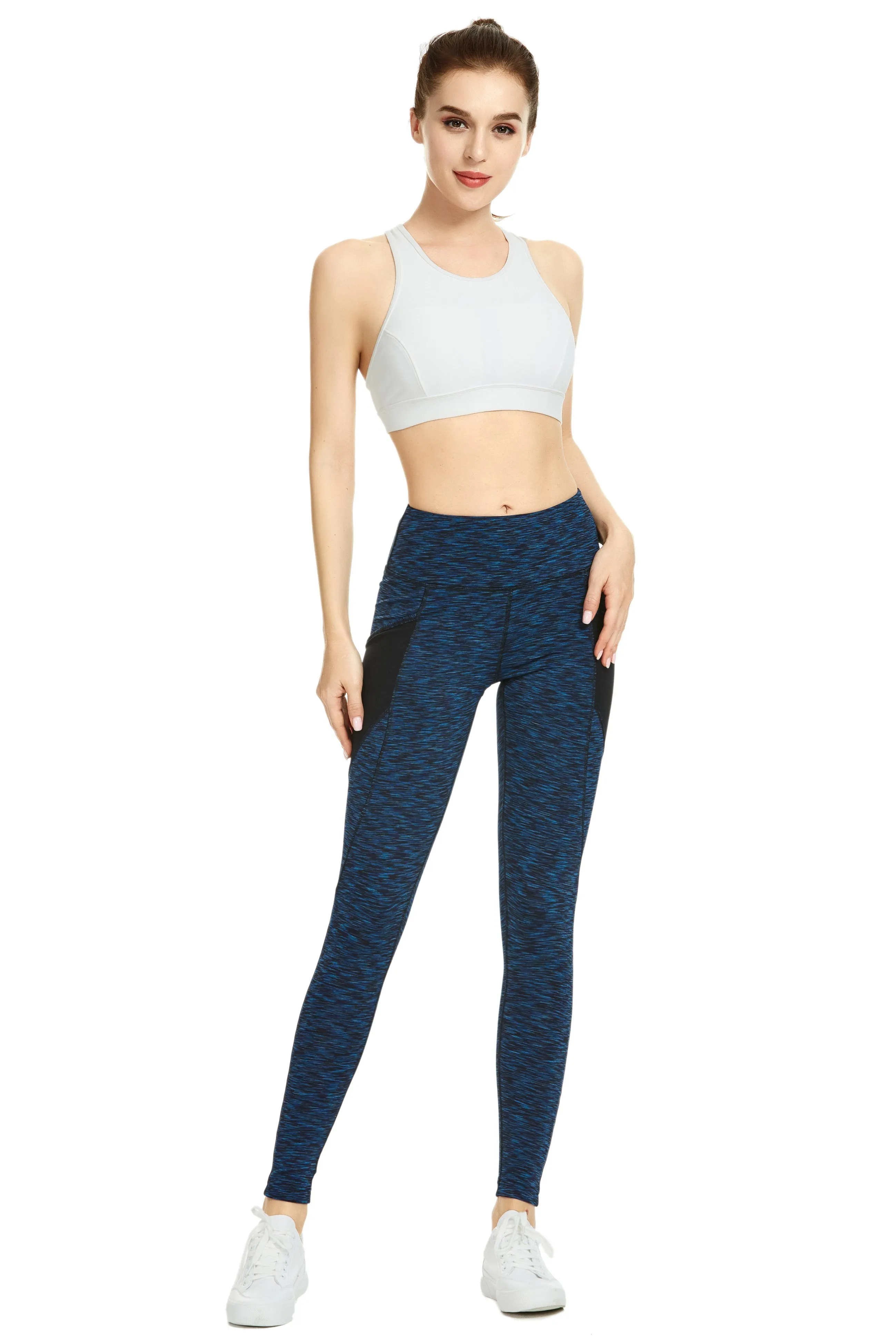 Mesh Mid Waist Leggings 60127B