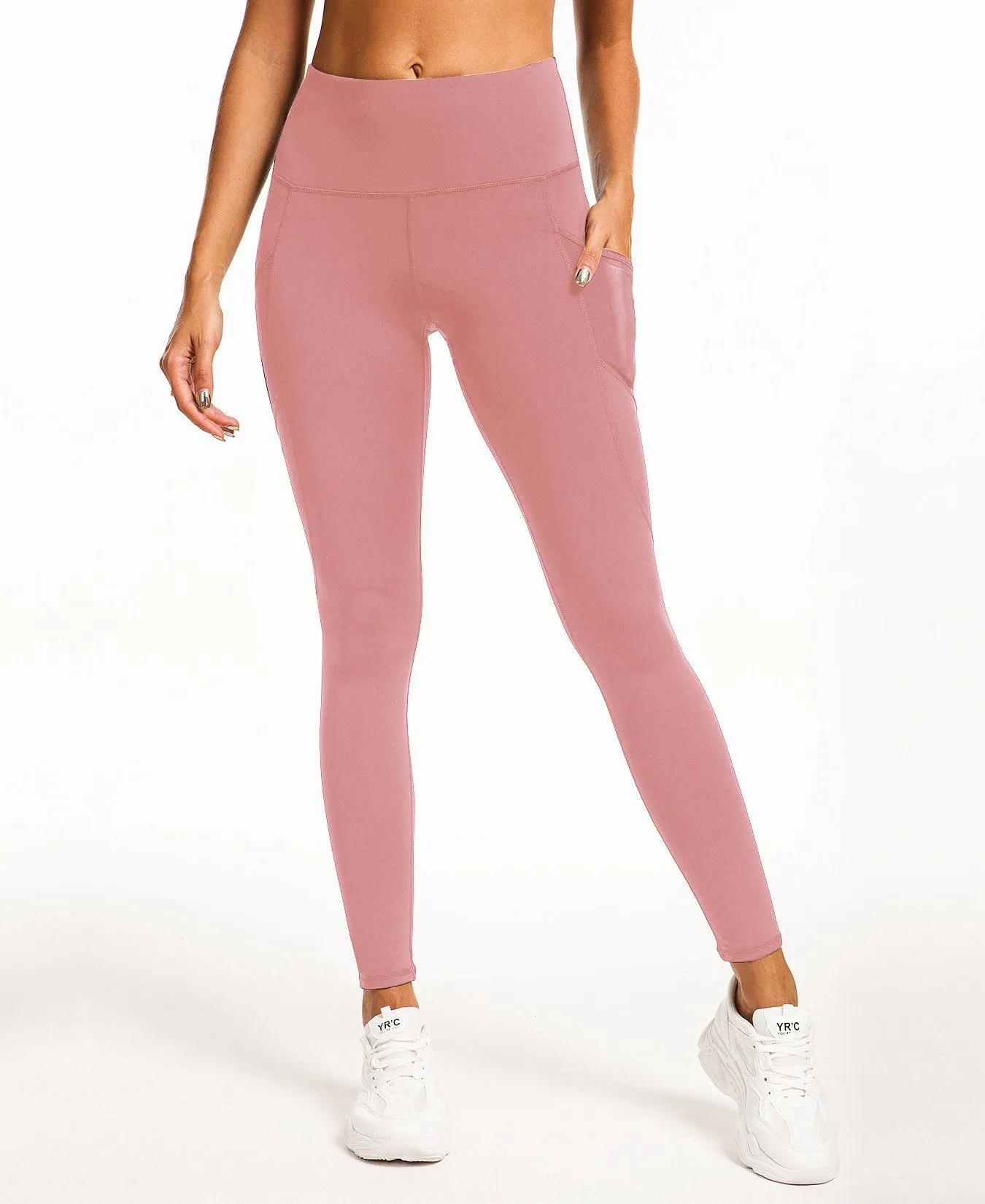 Mesh Mid Waist Leggings 60127B