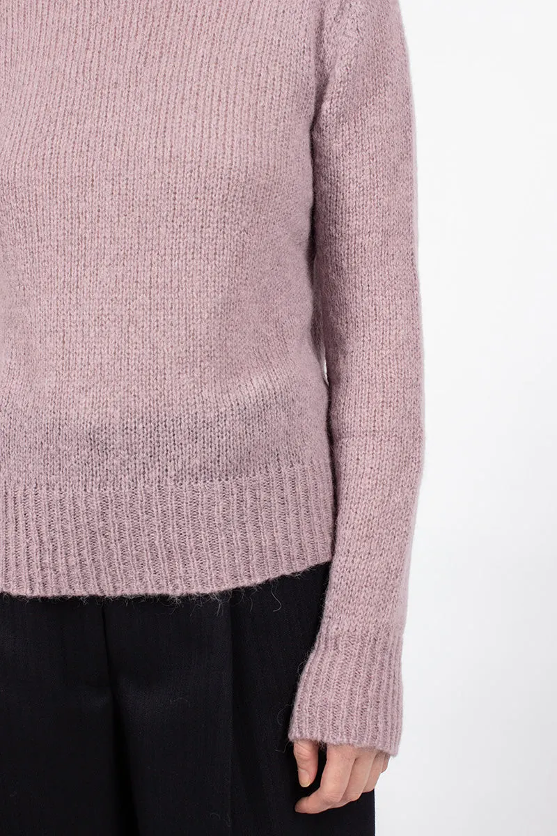 Mock Neck Jumper Lilac