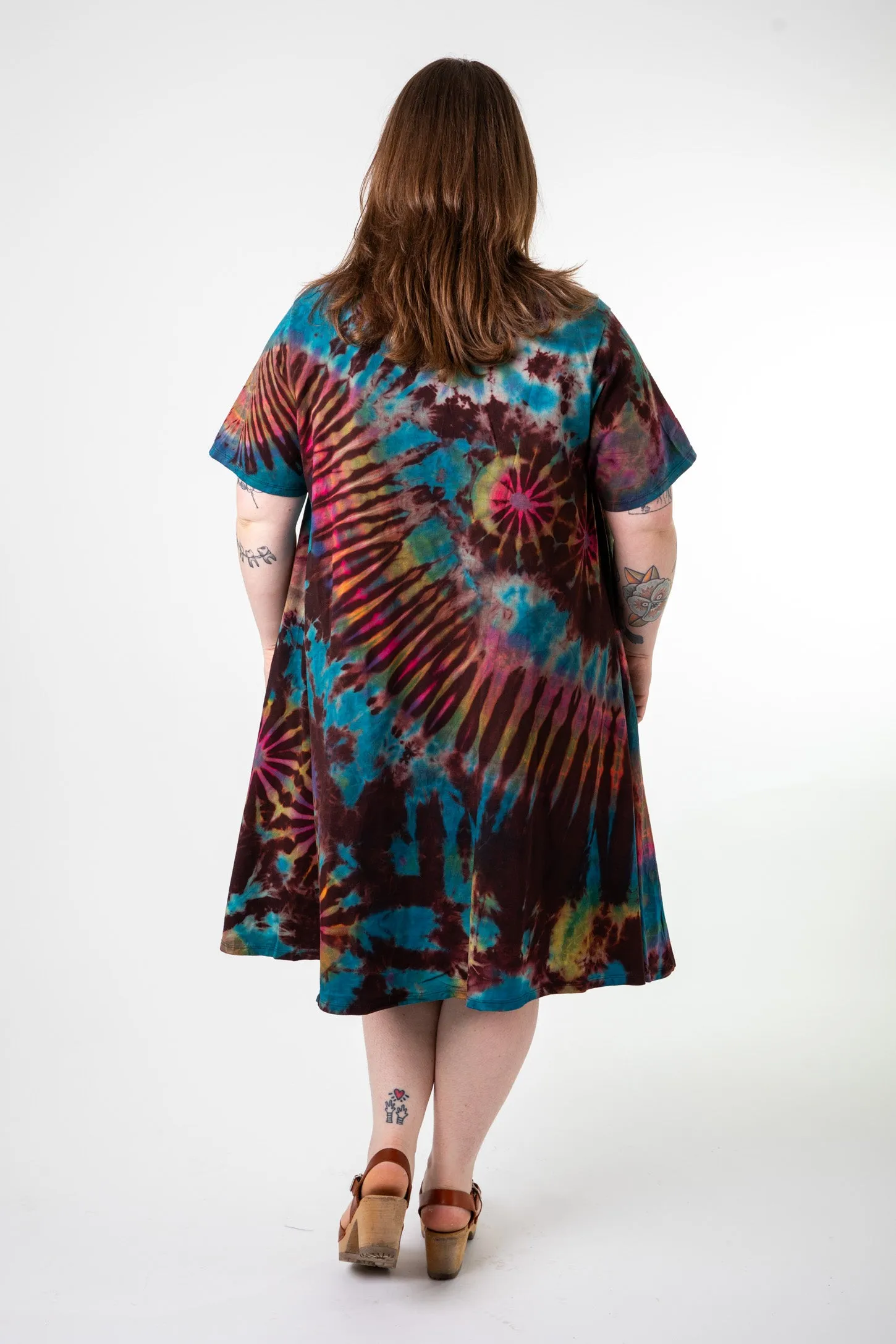 Mudmee Cotton Tie Dye Dress