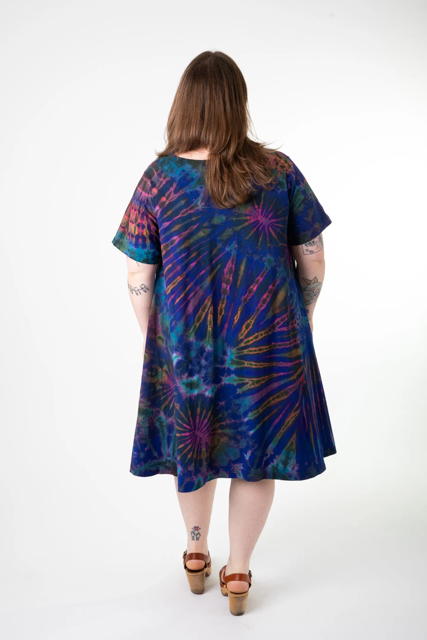 Mudmee Cotton Tie Dye Dress