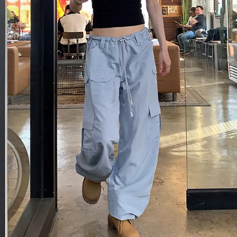 Nell Low Waist Baggy Pants