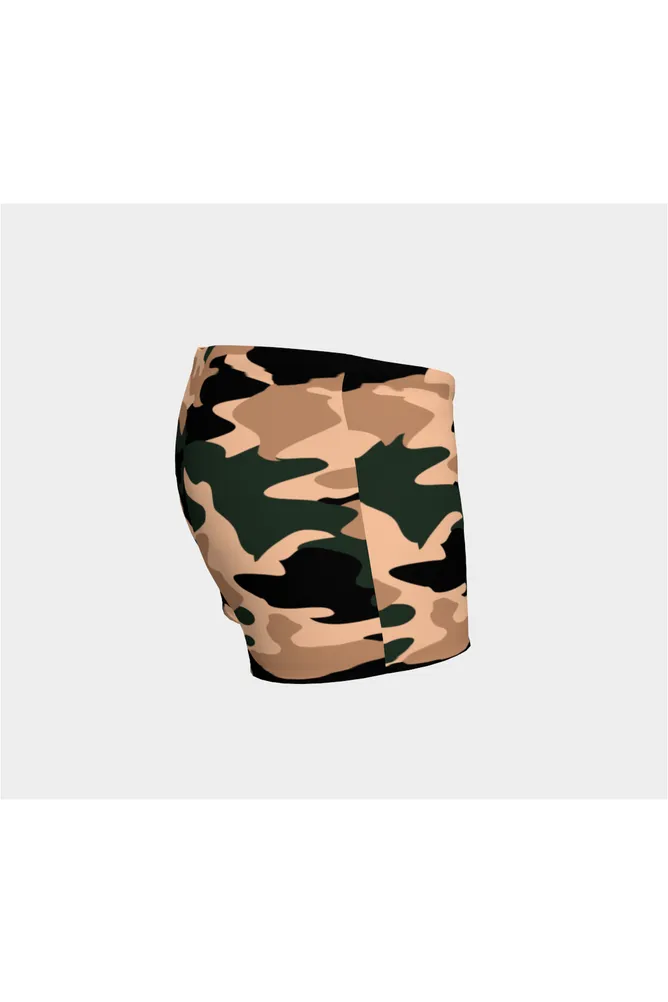 Nude Tone Camouflage Shorts