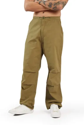 Olive Parachute Pants