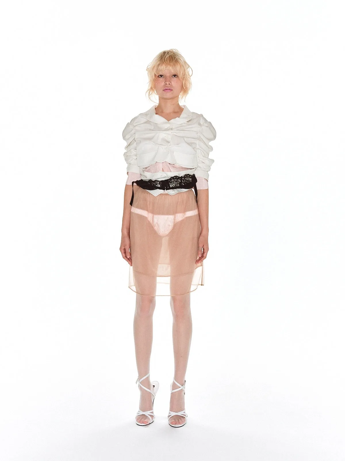 Panty Sheer Skirt / Beige