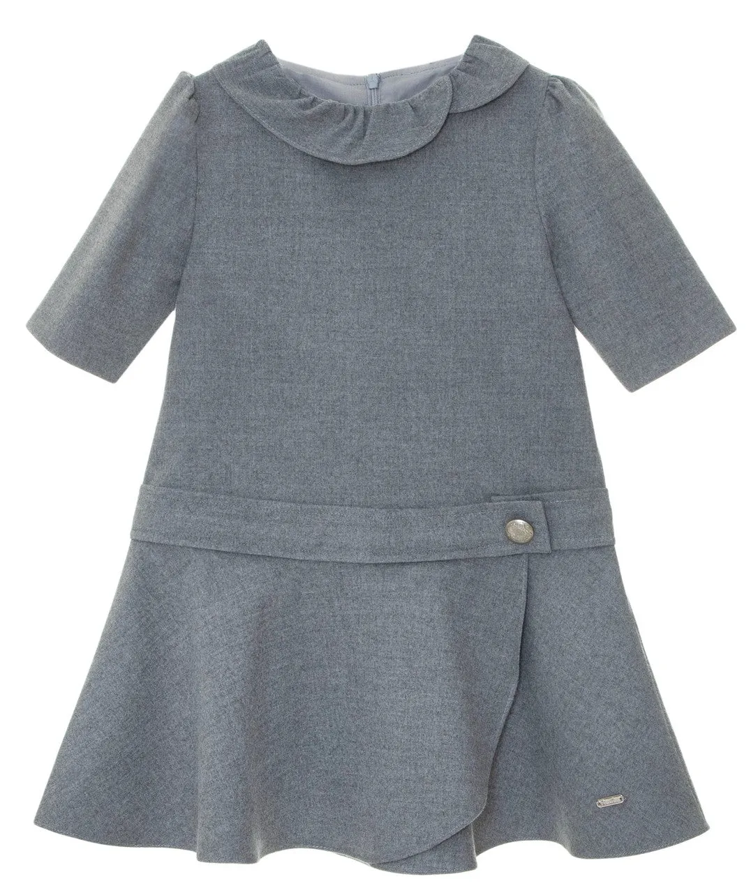 Patachou Grey Girls Drop Waist Dress BNWT 4 Years