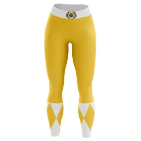 Power Rangers 'Yellow Ranger' Compression Leggings Spats