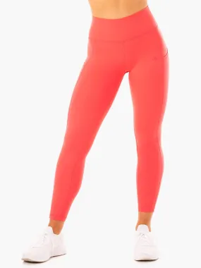 Reset High Waisted Pocket Leggings - Watermelon