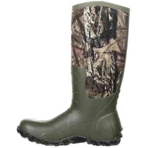 Rocky Men's Core Rubber 19" WP Rubber Hunt Boot - Mossy Oak Camo - RKS0350