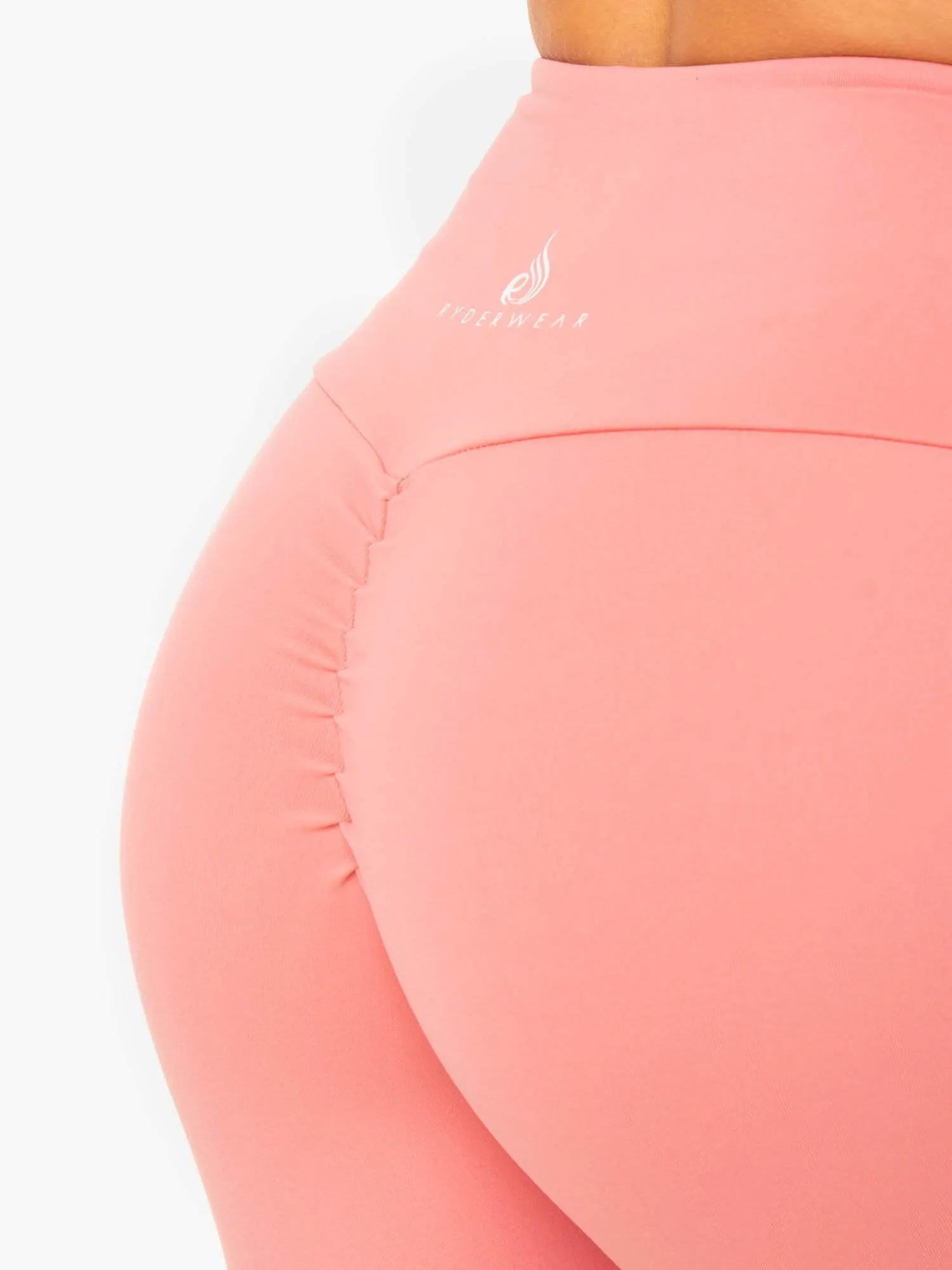 Staples Scrunch Bum Leggings - Rose Pink