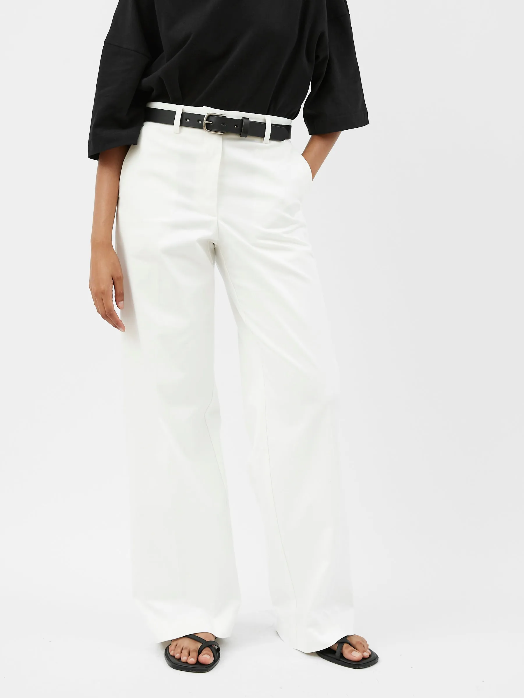 Straight Twill Trouser