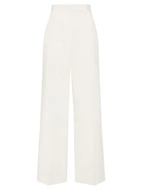 Straight Twill Trouser