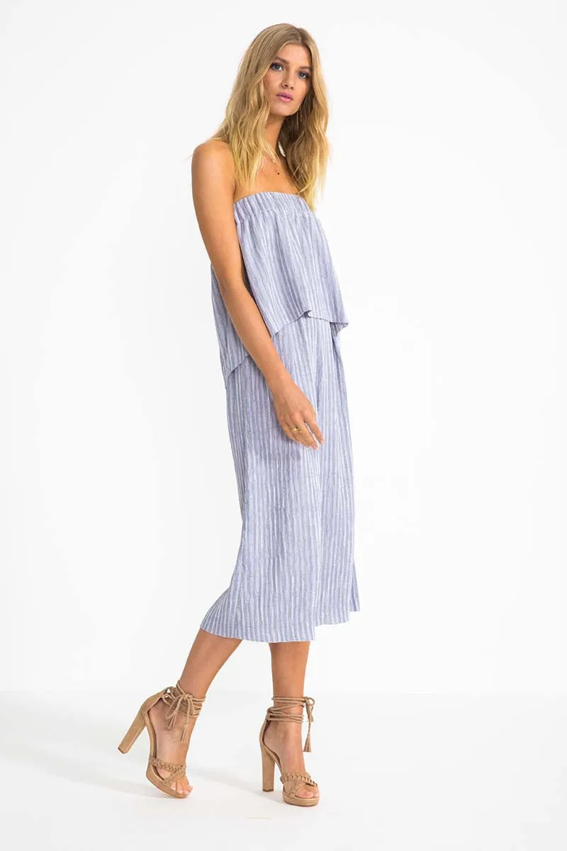 Suboo Twilight Sky Pleat Culottes all