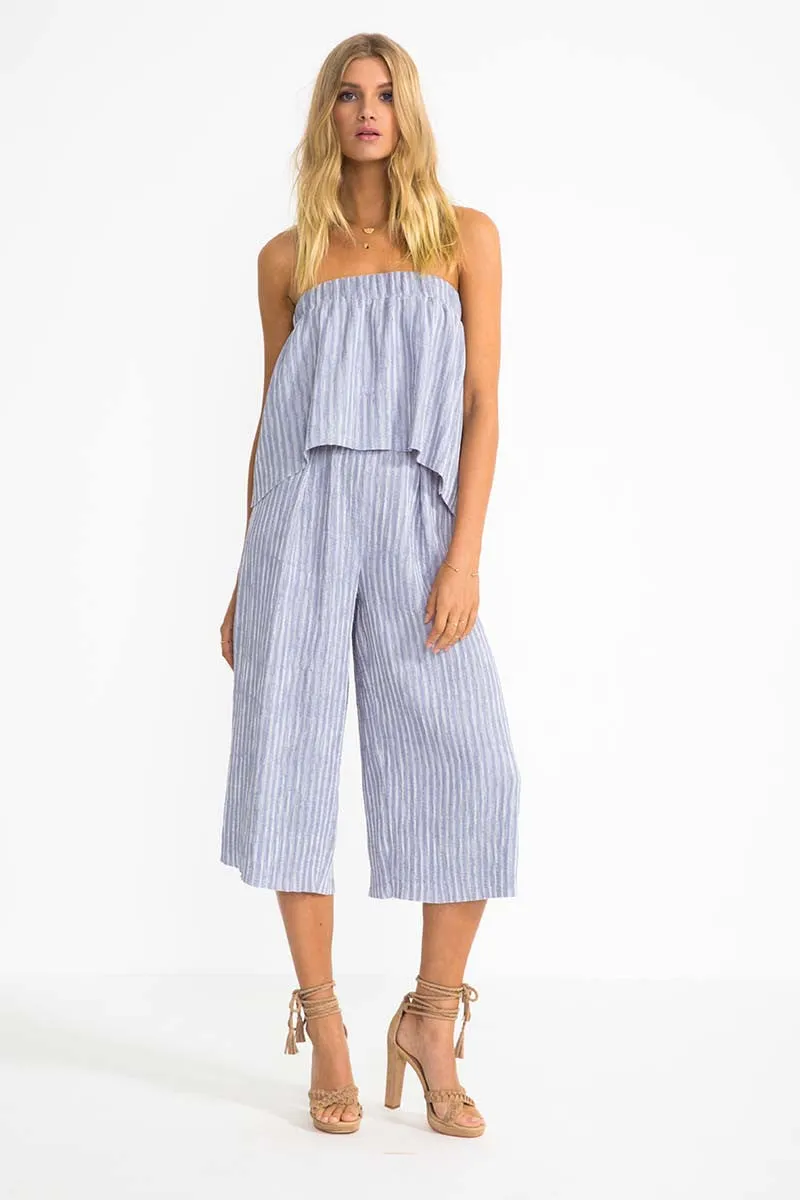 Suboo Twilight Sky Pleat Culottes all