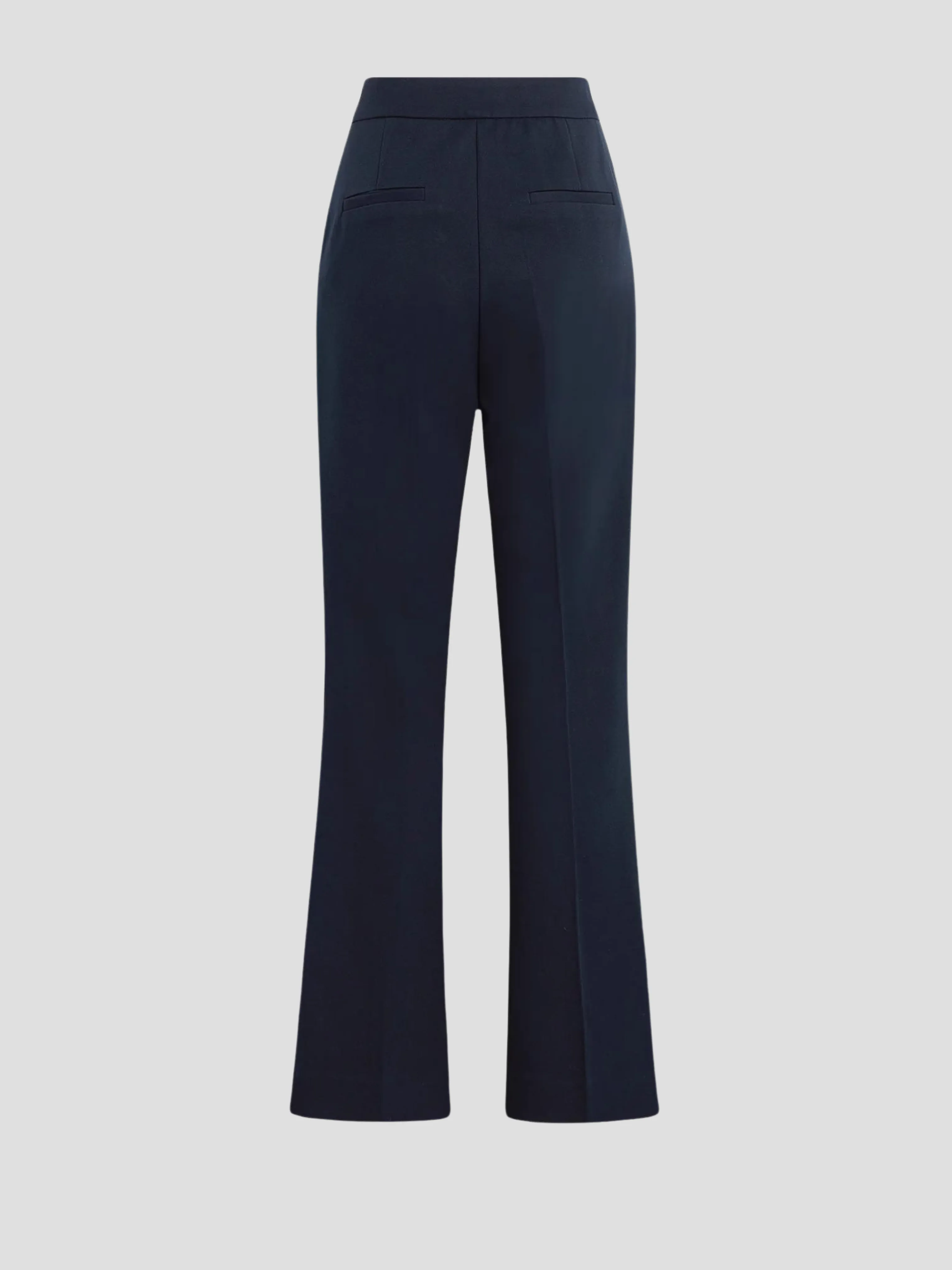 The Phoebe Crop Flare Pant in Navy