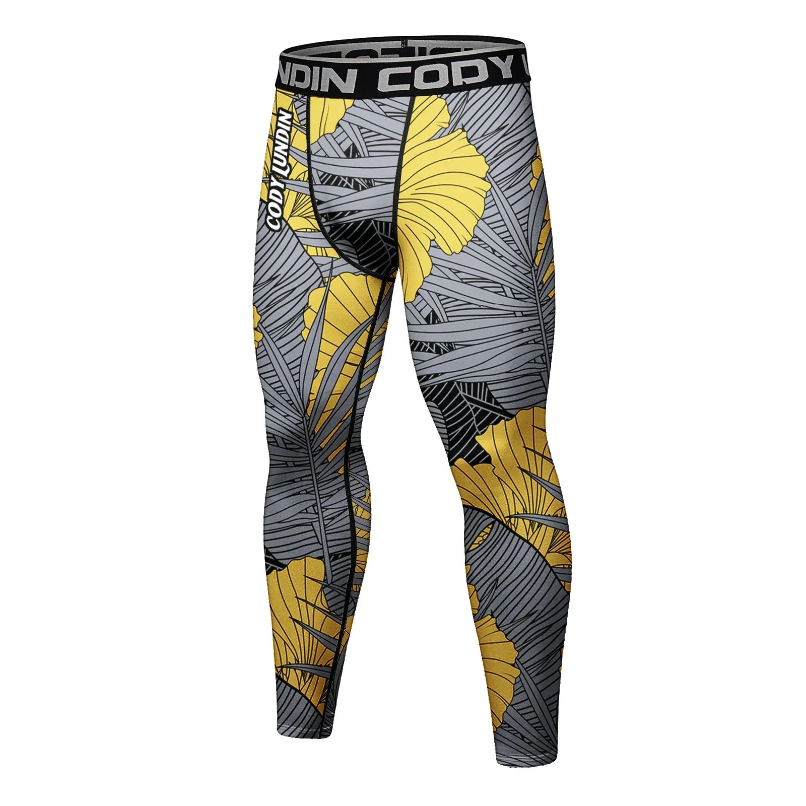 Warrior 'Philodendron Gloriosum' Elite Compression Leggings Spats